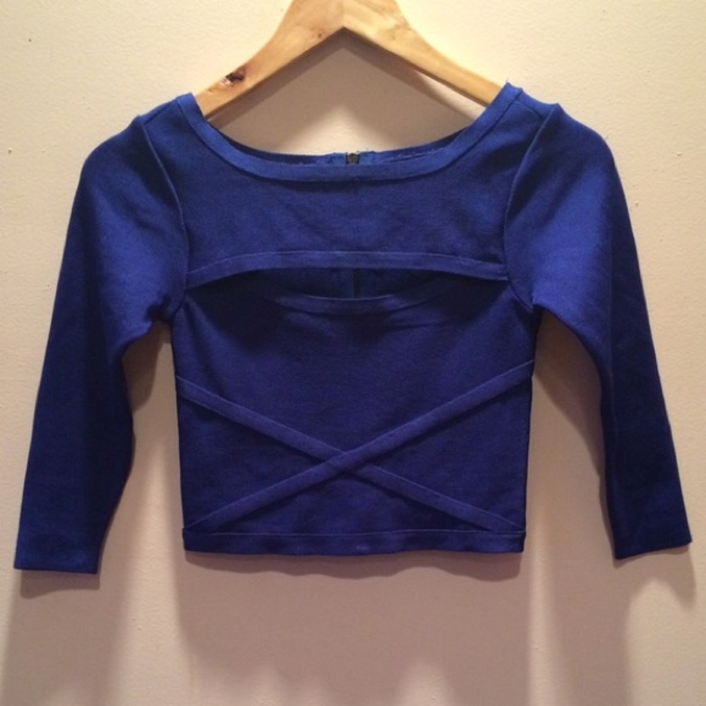 Bebe bandage crop top